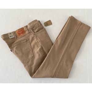 Levi's® Men's 514 Straight 38x30 Stretch Jeans Beige Golden Harvest $70